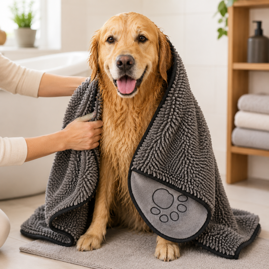 premium hundehandtuch