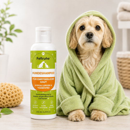 fellruhe™ sensitive hundeshampoo premium