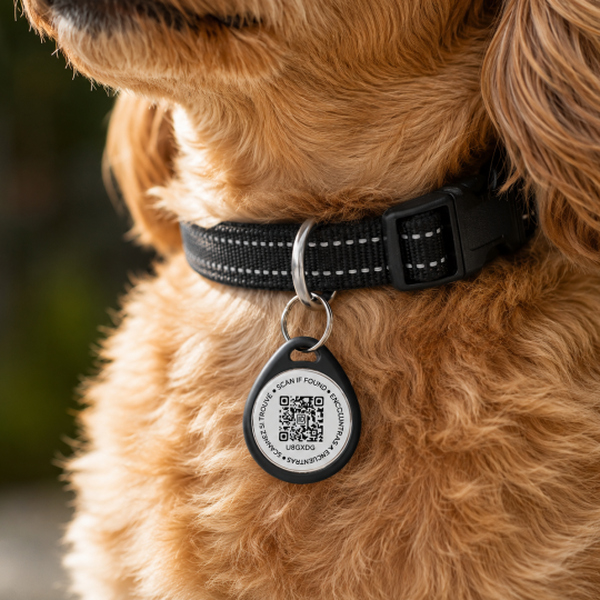 fellruhe™ qr hundemarke premium