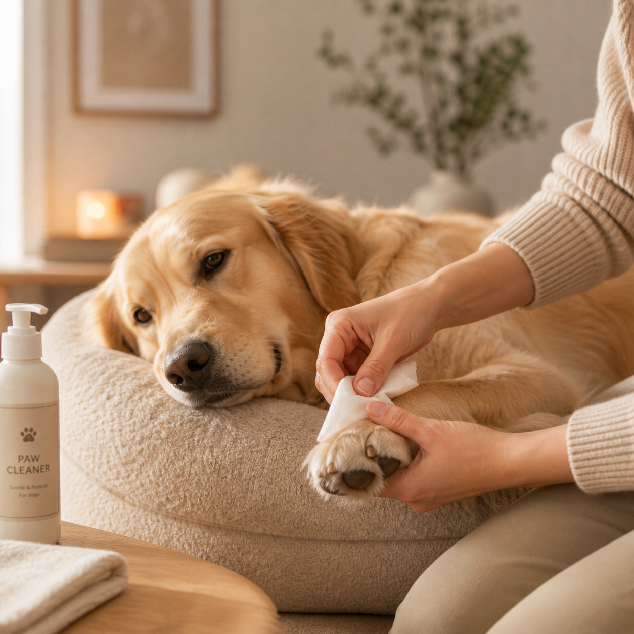 Pfotenpflege hund gesund pfoten in alltag